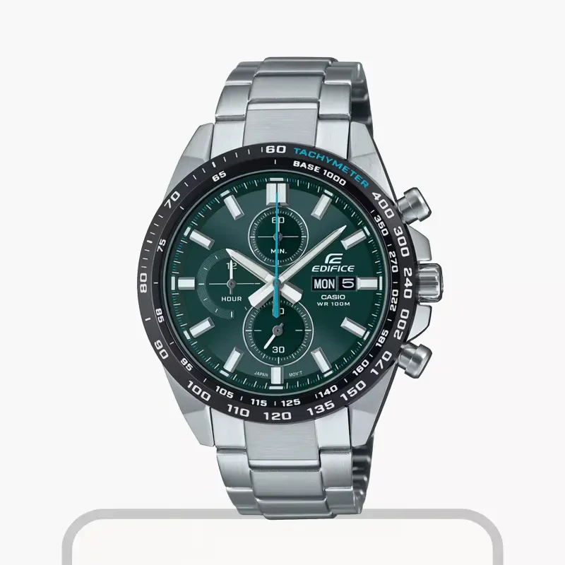 Casio Edifice Men's Watch Analog Green Dial | EFR-574DB-3AV